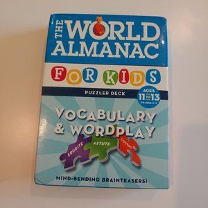Chronicle Books | World Almanac For Kids Puzzler Deck